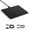 black, variant on Sleek Fast Responsive Wired Touchpad, Plug‑and‑Play, Large-size Trackpad Mouse, Left‑Hand Friendly, Solid Metal Base, 2 Cables USB‑A to C & Dual Type‑C for Windows 10/11