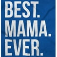 thumbnail image 2 of Best Mama Ever Mom Mommy Mothers Day Women's Long Sleeve T Shirt Brisco Brands S, 2 of 6