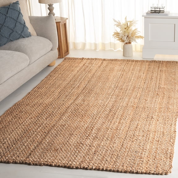 Safavieh Natural Fiber Karina Solid Area Rug, Natural, 6' x 6' Square