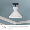 thumbnail image 3 of SF473710MBOP-Alora Lighting-Betty - 1 Light Semi-Flush Mount-11.13 Inches Tall and 10.25 Inches Wide-Matte Black Finish, 3 of 7