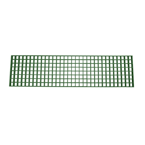 1.5 in. x 1.5 in. x 1 in., 2 ft. x 4 ft., Fiberglass Molded Grating Composite for Outdoor Drain Cover Deck Tile in Green