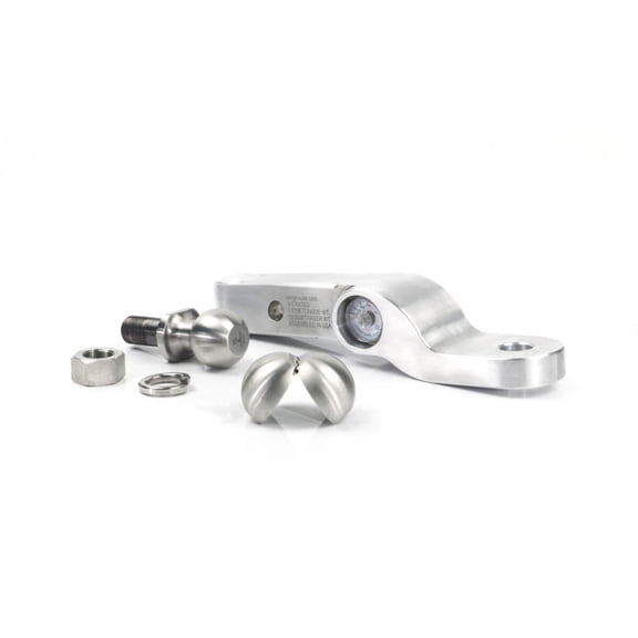 Weigh Safe Fixed Height Ball Mount - with 2" Chrome-Plated Steel Tow Ball and Clam Shell