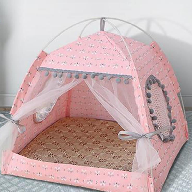 Buy Ecosprial Pet Tent Cat Bed Cat House Bed Cat Igloo 2in1 Self