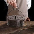 thumbnail image 4 of Aqestyerly Iron Art Mosquito Incense Tray Tray Household Mosquito Incense Rack Fireproof with Cover Large Put Box Incense Mosquito Repellent Incense Burner, 4 of 6
