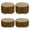 Brown, variant on 4Pieces Sustainable Paper Cake Stands Foldable Multiple Height Sturdy Holders