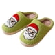 thumbnail image 2 of Lindas Pantuflas Peludas Navideñas Antideslizantes Papá Noel para Interior, 2 of 9