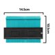 thumbnail image 2 of Calibre de duplicación de contornos, bloqueo ajustable, copia precisa de formas irregulares, trazado de carpintería para soldadura irregular, herramienta indispensable para manitas y construcción,, 2 of 5
