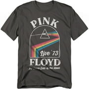 Pink Floyd T-Shirt Dark Side Of The Moon Live 73 Unisex Graphic Tee for Men & Women