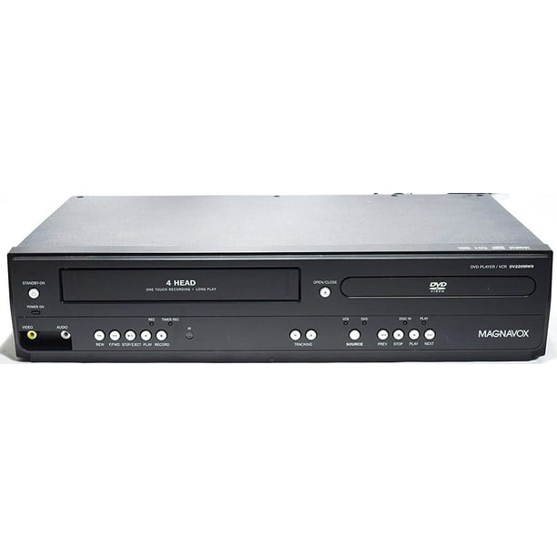 Magnavox Mwd26 Dvd Vcr Combo Player Remote A V Cables Manual Included Refurbished Walmart Com