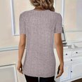 thumbnail image 4 of Womens T Shirts Loose Workout Workout Shirts Women Womens Summer Tops Dressy Casual for Older Women Buy Again My Orders Clearance Deals, 4 of 6