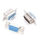 thumbnail image 4 of 10 Pares Db9 Hembra Y Macho Rs232 9 Pin Conectores de Conector de Puerto Serie de Soldadura de Cable, 4 of 5
