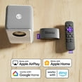 thumbnail image 6 of HP CC200 FHD LCD LED Projector with Roku Express Streaming Player and 84" Mobile Projection Screen, 6 of 16