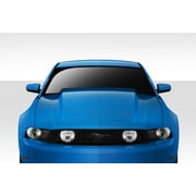 2010-2012 Ford Mustang Duraflex 3" Cowl Hood - 1 Piece