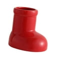 thumbnail image 4 of Boot Vase Decorative Vase Flowerpot Festive Whimsical Design for Office Desk Entryway or Bookshelf Ornament, 4 of 9