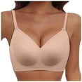 thumbnail image 2 of TINZ Comfortable Seamless Full Coverage Bra For Women Wireless Bras With Soft Support Regular And Plus Size Bras Sports Bras for Large Busted Women Running Bras for Women, 2 of 8