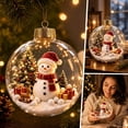 thumbnail image 6 of Eagokdc Light‑Up Ball Hanging Decorations Christmas Clear Globe Ornaments, Farmhouse Hanging Balls for Christmas Tree Wall Window Ceiling Decor, 6 of 7