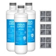 thumbnail image 1 of AQUA CREST LT1000PC ADQ747935 Repuesto para filtro de agua para refrigerador LG® LT1000P®/PC/PCS ThinQ®, LMXS28626S, LFXS26973S, MDJ64844601, ADQ74793501, ADQ74793502 y filtro de aire LT120F®, 3 combo, 1 of 5