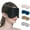 Black, variant on MEGICOT 100% Pure Silk Eye Mask with Adjustable Strap, Comfortable Blackout Eyeshade for Full Night's Sleep, Travel and Nap
