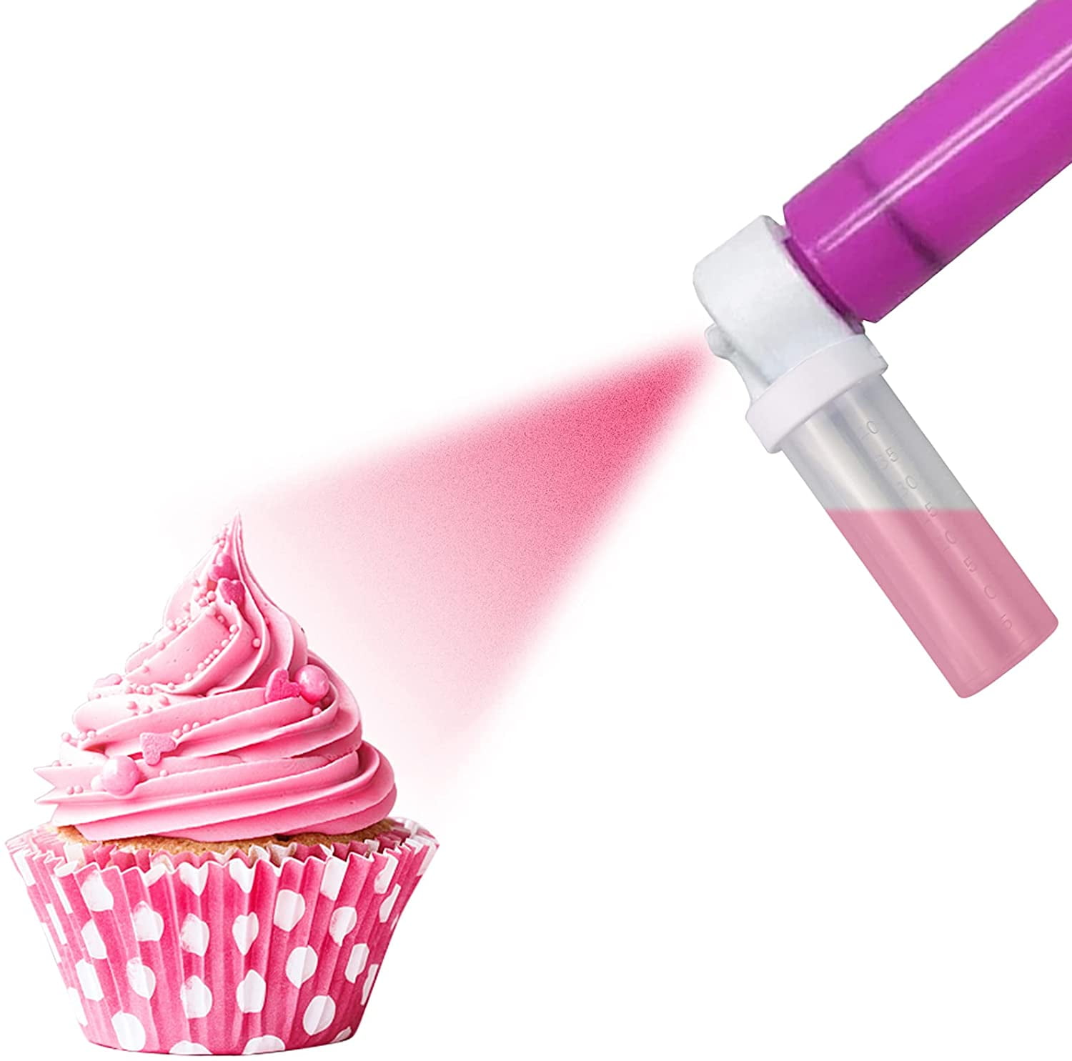 1 Set Coloring Sprayer Lightweight Reusable Duster Cake Tube Decorating  Airbrush