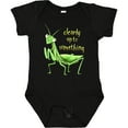 thumbnail image 3 of Inktastic Praying Mantis- Clearly Up to Something Boys or Girls Baby Bodysuit, 3 of 5