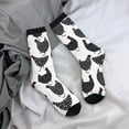 thumbnail image 5 of Disketp Retro Rooster Unisex Crew Socks Lightweight Breathable Ventilation Ankle Socks, Mid-calf socks for Daily, 5 of 6