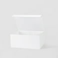 thumbnail image 5 of 9.25"X6.7"X3.93" Geoto A3 Deep Size Luxury Rigid Foldable Magnetic Closure White Black Magnet Gift Packaging Boxes(White), 5 of 5