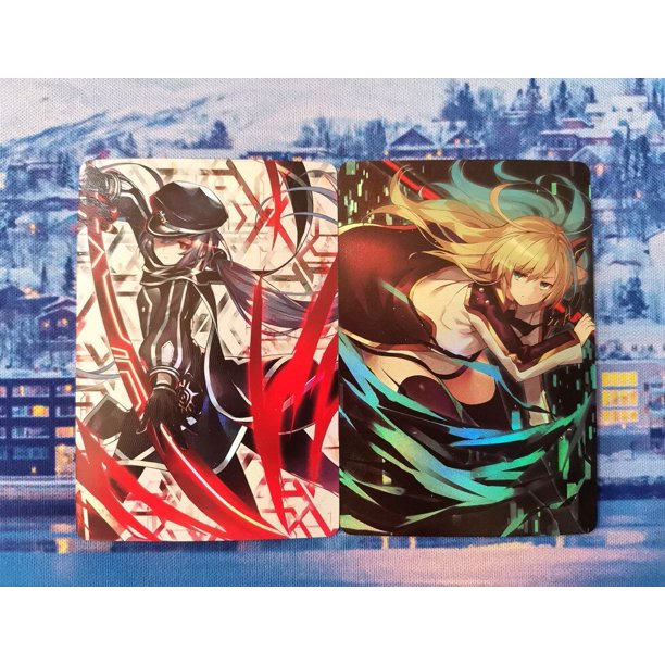 Yu Gi Oh tarjeta Flash DIY Kawaii Rem sexy Sky Striker Ace - Roze Raye uniforme, juego de ropa interior, tarjeta de colección de Anime, juguetes de regalo, 2 piezas Fivean unisex