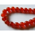 thumbnail image 3 of K-KED 15‘’ 6mm Round Natural Gemstone Beads - Red Agate, 3 of 3