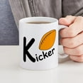 thumbnail image 4 of CafePress - Football Kicker Mugs - 11 oz Ceramic Mug - Novelty Coffee Tea Cup, 4 of 4