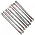 thumbnail image 3 of YLSHRF Robuste Durable et Longue Durée de Vie Métal Pull Rod Kit, 1/10 Tige de Liaison, pour Axial SCX10 313mm Distance d'Essieu Utiliser les Amateurs de Voiture à Domicile, 3 of 8