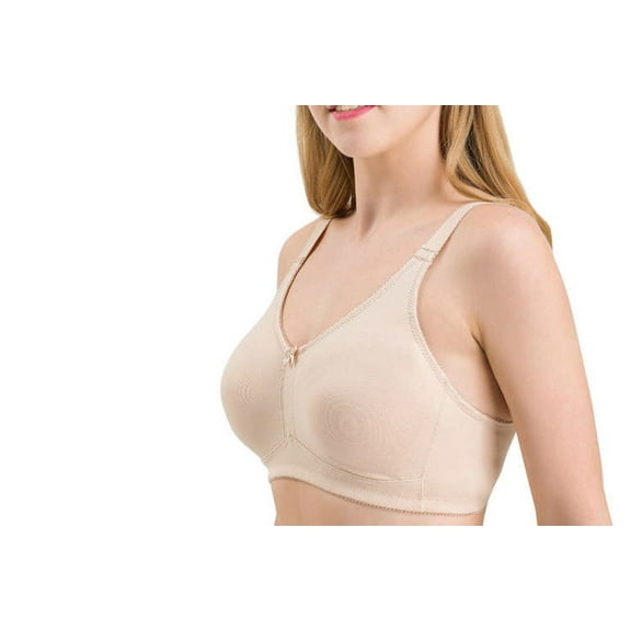 Alessandra B Mastectomy Bra with Pockets Based on Cup Sizes Nude