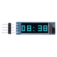 thumbnail image 1 of Módulo OLED 0 91 Pulgadas Módulo DIY 4 Pines IIC Compatible Con 3 3 V/5 V (pantalla Azul), 1 of 9