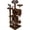 Brown 54in, variant on WSWJY 54in Cat Tree, Cat Tower w/Large Cat Condo Scratching Posts and Perch, Cat Stand House Furniture, Beige