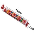 thumbnail image 3 of Mega Smarties Candy Rolls Round Disc Fruity Flavored Sweet Tangy Taste Hard Treat Tablet Shaped Delicacies Dessert Classic Nostalgic Retro Snack Jumbo Giant Size Party Goodie Confectioneries Pack of 2, 3 of 7