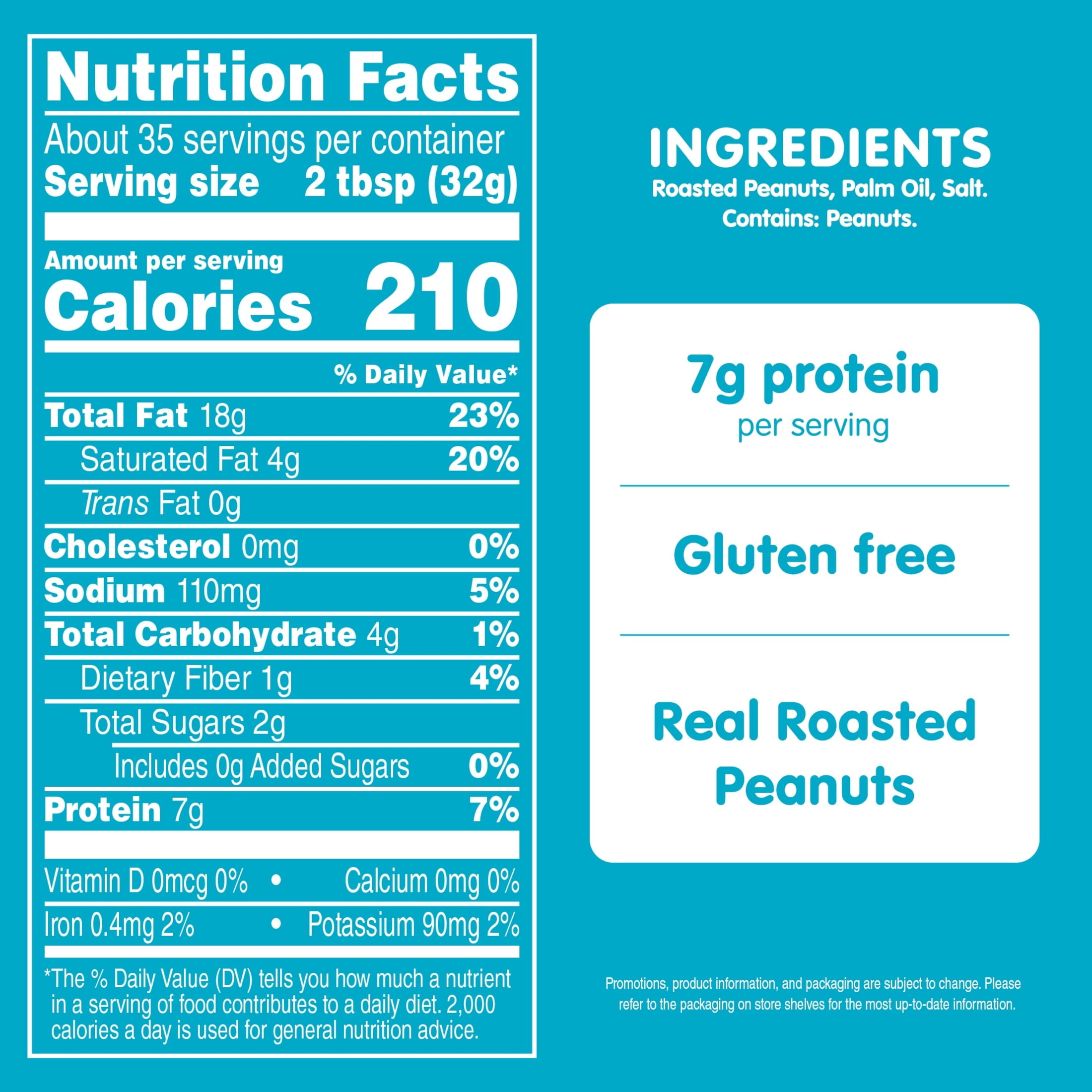 (8 pack) SKIPPY No Sugar Added Creamy peanut butter spread, Shelf-Stable, 40 oz Plastic Jar