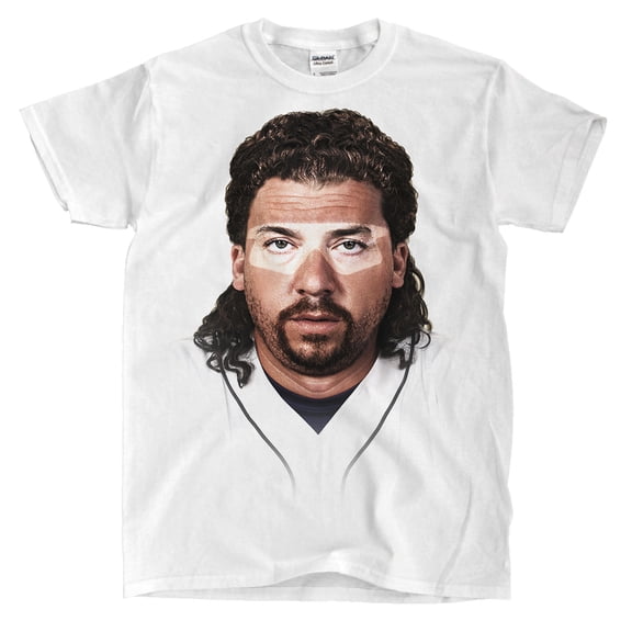 Reprint Rare Kenny Powers Eastbound and Down White T-Shirt - Ships Fast! High Quality!