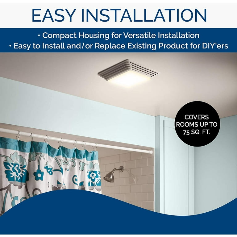 How To Replace A Broan Bathroom Fan Light Combo Shelly Lighting