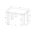 thumbnail image 2 of Tournament Dining and Game Table - Brown, 2 of 4