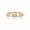 Yellow Plated, variant on Baguette Cut Diamond Full Eternity Band Ring, Flush Ring, Stackable Ring, Engagement Ring, Minimalist Ring.