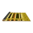thumbnail image 2 of Ahgly Company Indoor Rectangle Abstract Yellow Contemporary Area Rugs, 7' x 9', 2 of 4