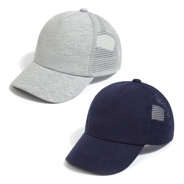 Gorra de béisbol upeilxd ajustable para el sol de malla para niños pequeños