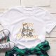 thumbnail image 1 of Camiseta de dibujos animados de Disney Winnie The Pooh, camisetas de manga corta para mujer, camisetas informales de verano, camisetas de estética Harajuku, 1 of 5