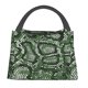 thumbnail image 1 of Disketp Green Snakeskin Bolsa Térmica Estampada, Bolsa Térmica Aislante para Almuerzo, Playa y Campamento, 1 of 6
