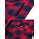 Innerwin Outwear Manches Longues Hommes Chemise Veste Hiver Vestes d'Affaires à Capuche Noir Rouge S – image 4 sur 7