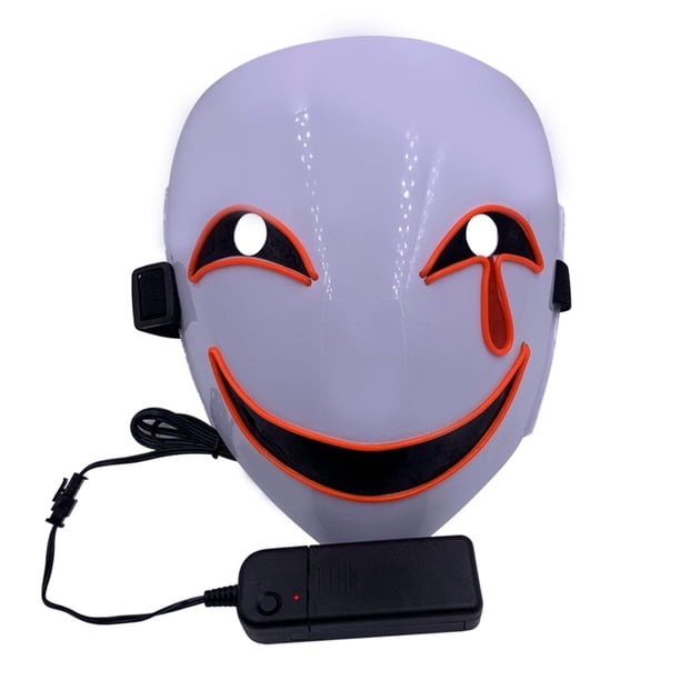 Face Cover Anime Glowing Headgear Party Cosplay Props Para Mujeres Hombres Advancent HA044584-01