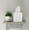 White, variant on Tissue Box Holder, Modern Leather Square Tissue Box Holder, Decorative Tissue Cube Organizer for Bathroom Tabletop, Car Night Stands, Office Desk Countertop, Bedroom,Living Room(Grey)