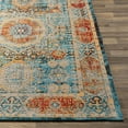 thumbnail image 5 of Mark&Day Area Rugs, 5x7 Pesaro Traditional Bright Blue Area Rug, Blue Orange Red Carpet for Living Room, Bedroom or Kitchen (5' x 7'6"), 5 of 7