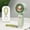 C002- Green, variant on Rechargeable Portable Fan, Small Portable Fan, Usb Powered Fan, High Airflow, Keychain Lanyard, White Gold, Desktop Outdoor, 1 Pc