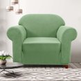 thumbnail image 2 of CHUN YI 1-Piece Checks Stretch Sofa Cover Slipcover Couch Cover, 2 of 6