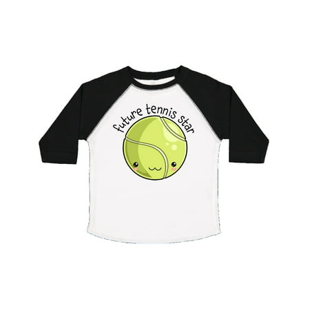 

Inktastic Future Tennis Star- Cute Tennis Ball Gift Toddler Boy or Toddler Girl T-Shirt